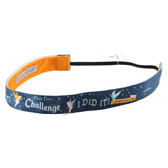 2015 Disney runDisney Inaugural Pixie Dust Challenge I Did It Sweaty Bands - Picture 1 of 2